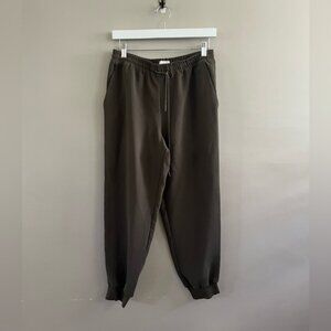 Wilfred Artizia Dress‎ Pants Jogger Style Elastic Waist Size Medium Brown